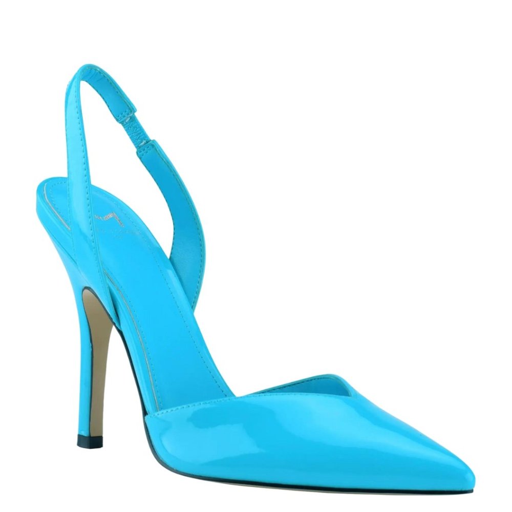 Marc Fisher Heels - The Feisty in Blue - Picture 4 of 15